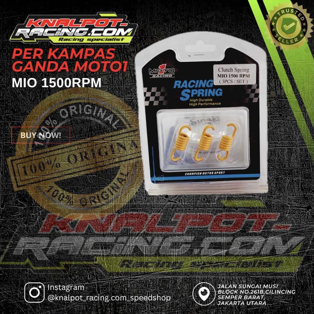 PER KAMPAS GANDA MOTO1 MIO 1500RPM